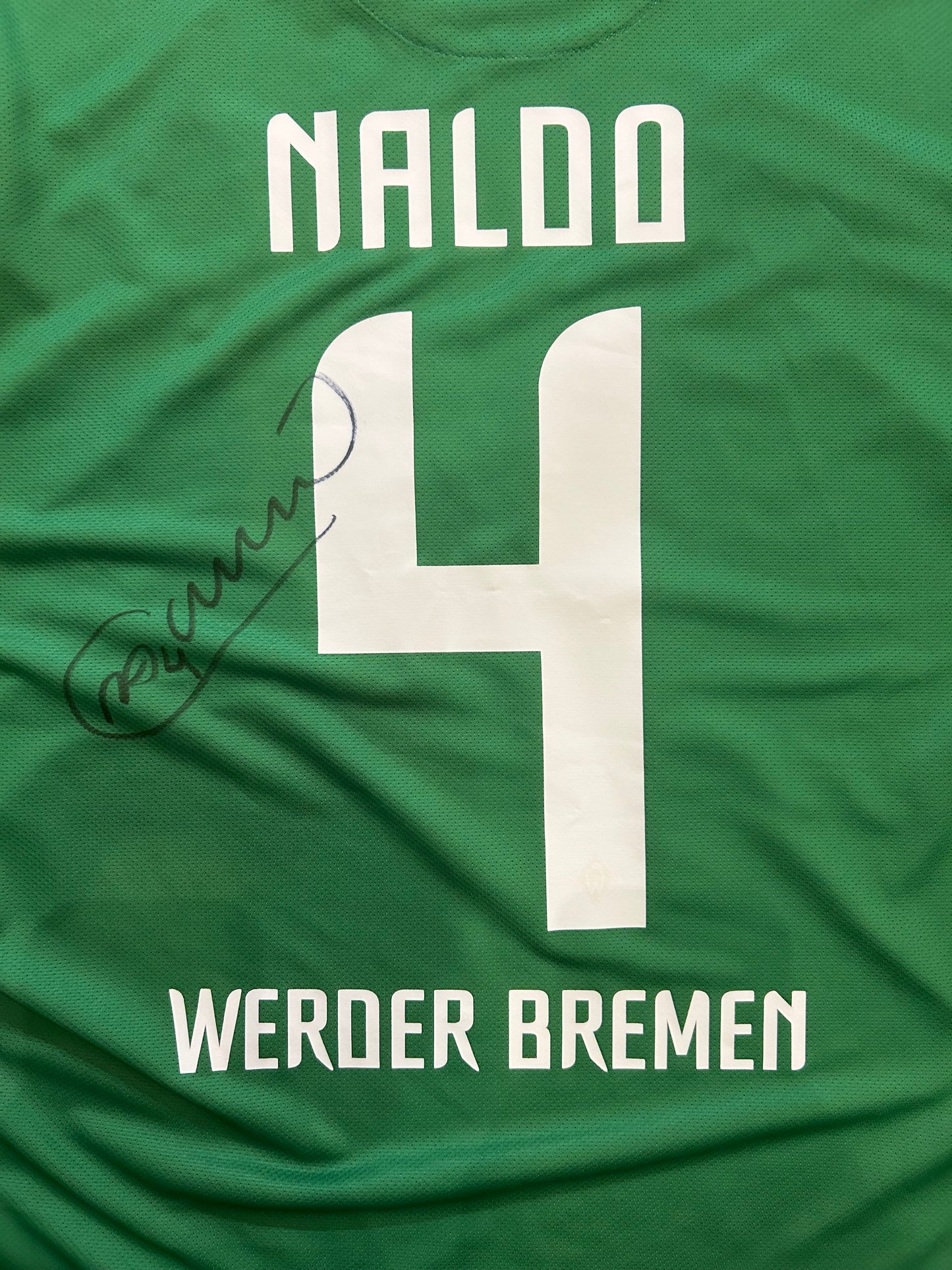 Werner Brême Domicile 2011/2012 *Naldo - Signé* (L)